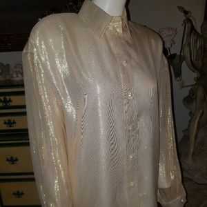 Starington blouses by Charlotte Gold Silk Blouse